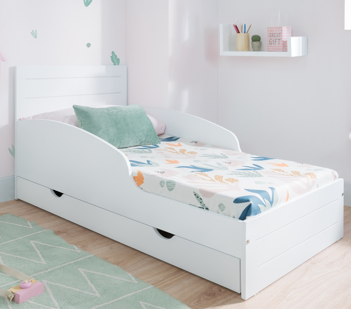 CAMA PARA NIÑOS MONTESSORI BLANCA-0114