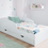 Miniatura: CAMA PARA NIÑOS MONTESSORI BLANCA-0114