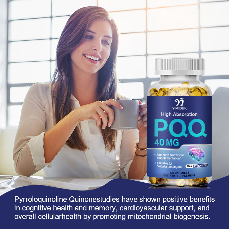 Miniatura: Premium PQQ Capsules , Support Heart, Brain & Anti-Aging, Memory & Focus, Overal