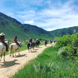 Horse riding