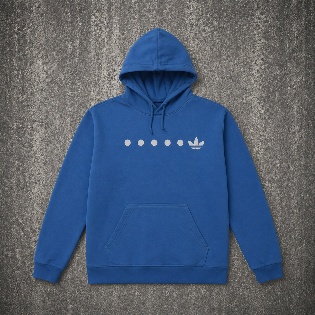 Buzo Adidas azul importado EE.UU. Uruguay