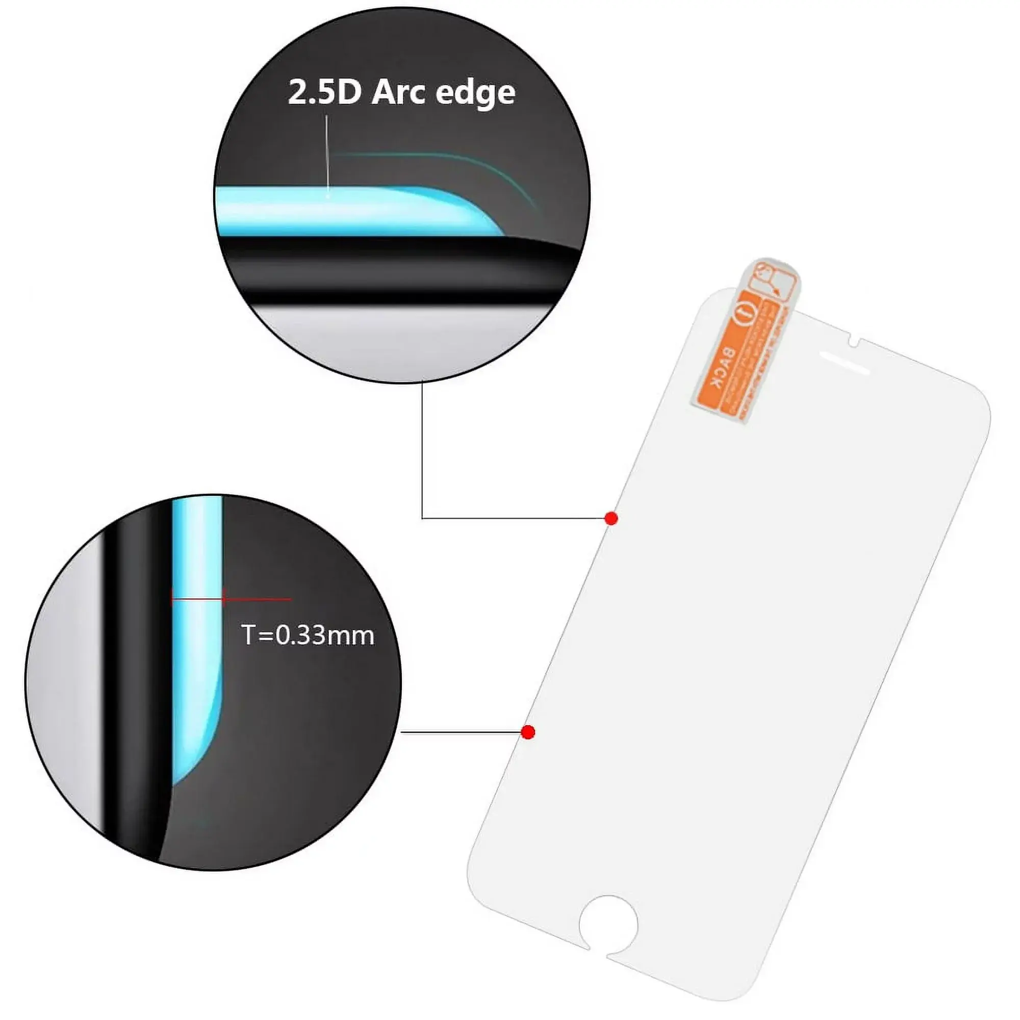 Apple Iphone 6+/7+/8+ screen protectors