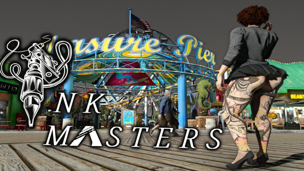 Female | Evil Oni | Leg | Tattoo | Fivem | GTA | Skin | Ped | Mods