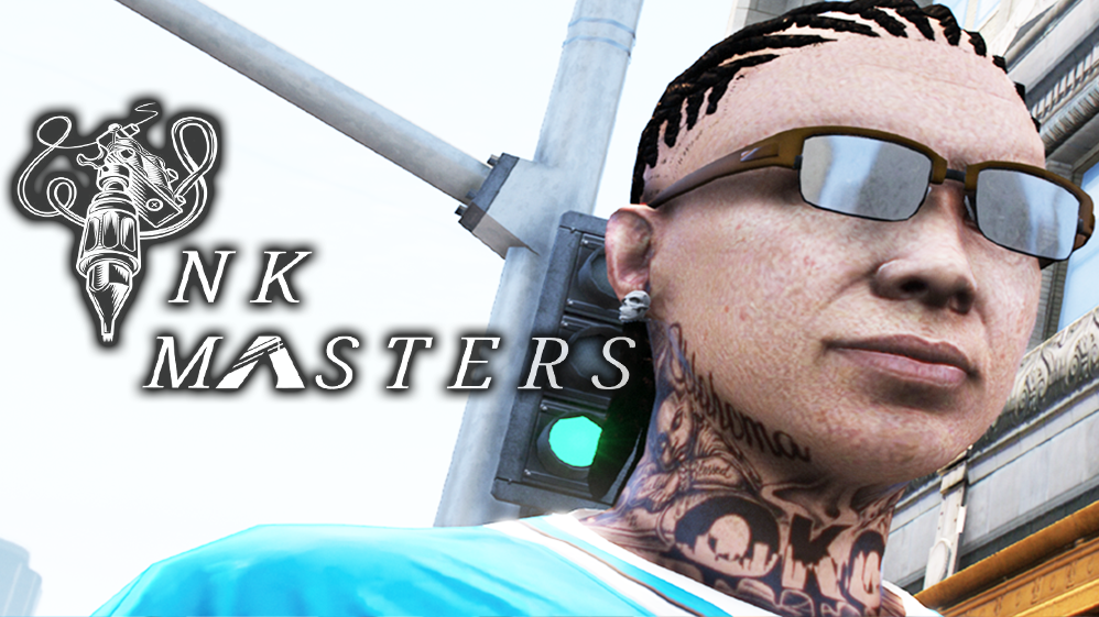 Unisex | OKC | Oklahoma | V1 | Face | Fivem Tattoo | GTA Tattoo | Ped | Mod