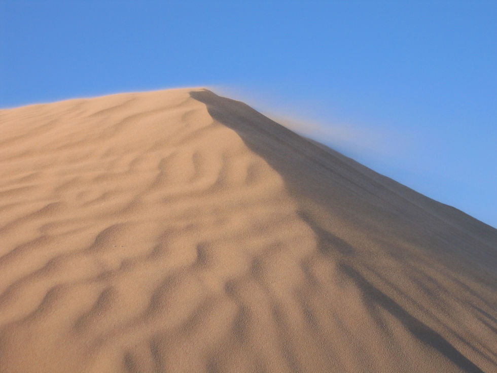 Sand dunes