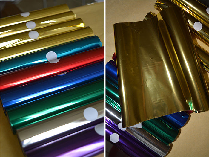 Easy laser foil printing