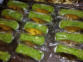 Soft Milk Burfi with coconut coating