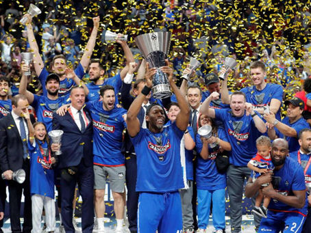 Anadolu Efes Üst Üste 2. Kez Avrupa Şampiyonu Oldu