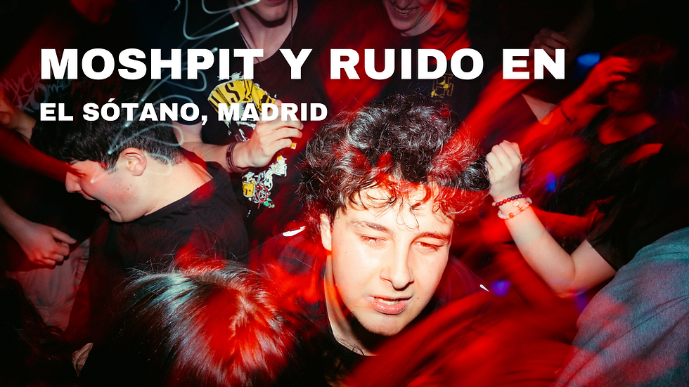 Moshpit y ruido en El Sótano, Madrid