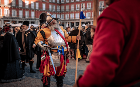 Soldado de tercio español de la Asociación 31 de enero tercios