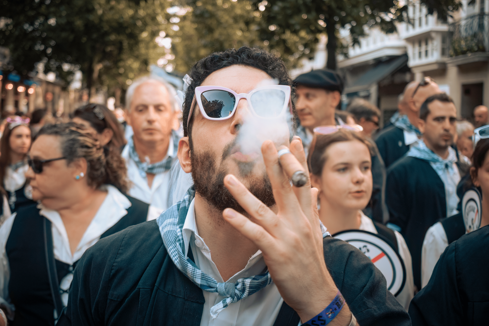 Paseillo Blusas y Neskas Vitoria-Gasteiz 2025 Fiestas de la Virgen Blanca