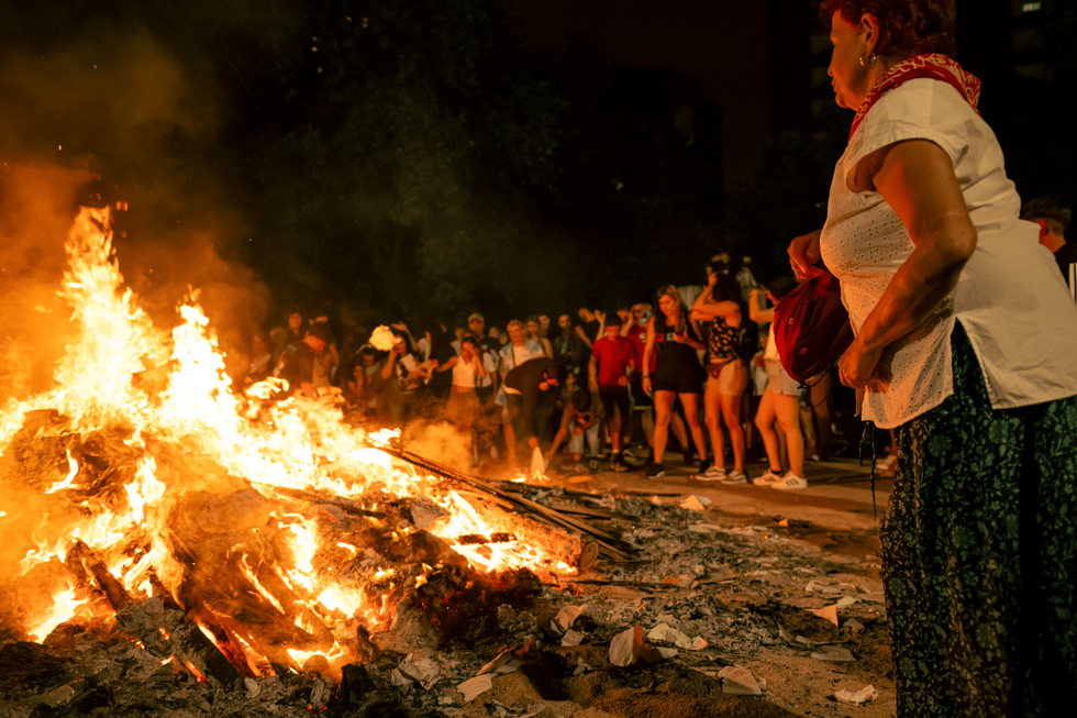 Parque de Judimendi, noche de San Juan, Vitoria-Gasteiz, 2025 — foto: Iñaki Piérola