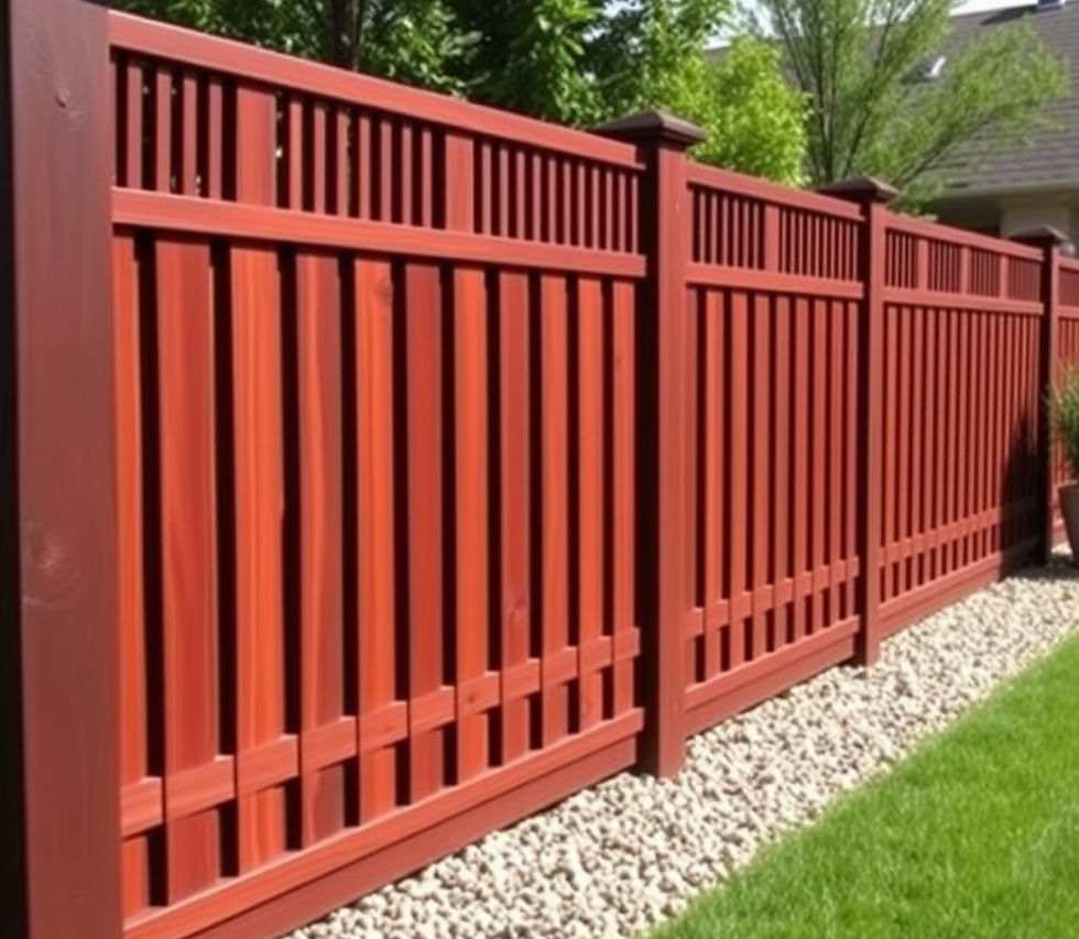 beautiful dark mahogany wood fence.jpg