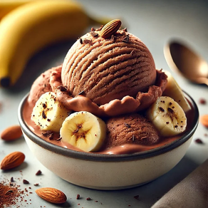 Receita: Sorvete de Banana e Cacau