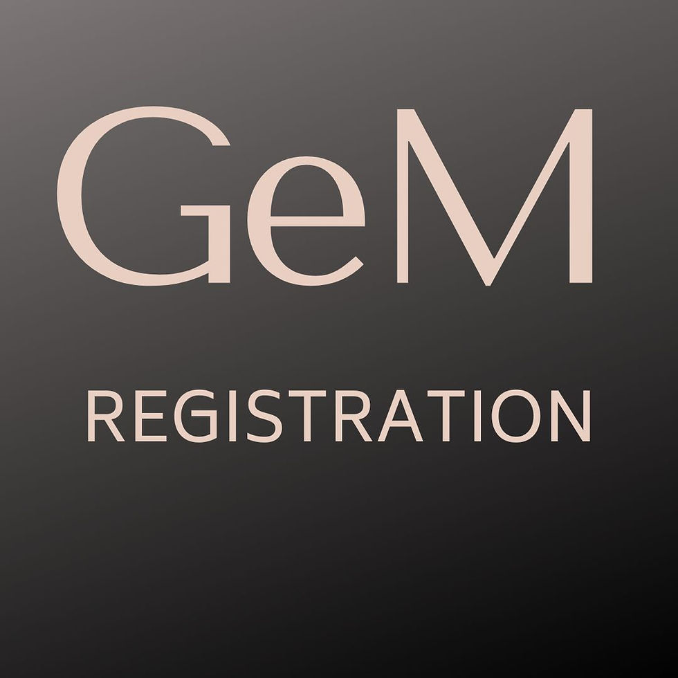 GeM Registration in Mumbai Online