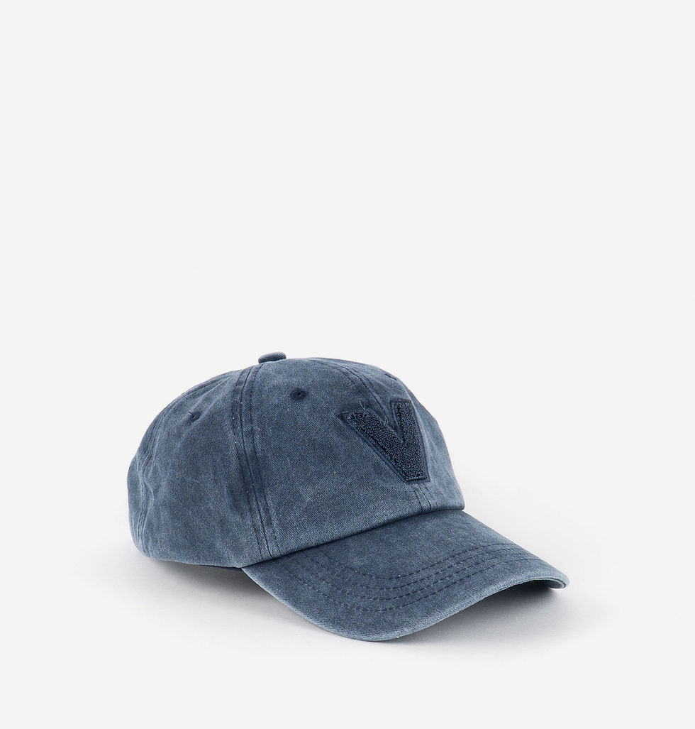 Miniatura: GORRA ALGODÓN LAVADO V MARINO