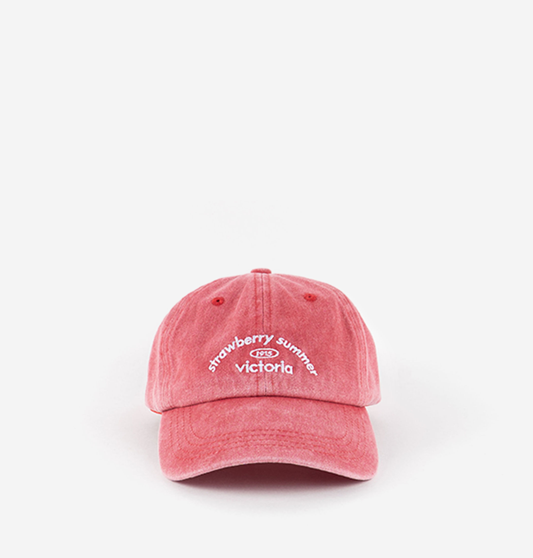 GORRA ALGODÓN STRAWBERRY ROJO