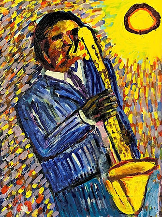 Charles Blackwell artwork: The Trane is Still Moving.