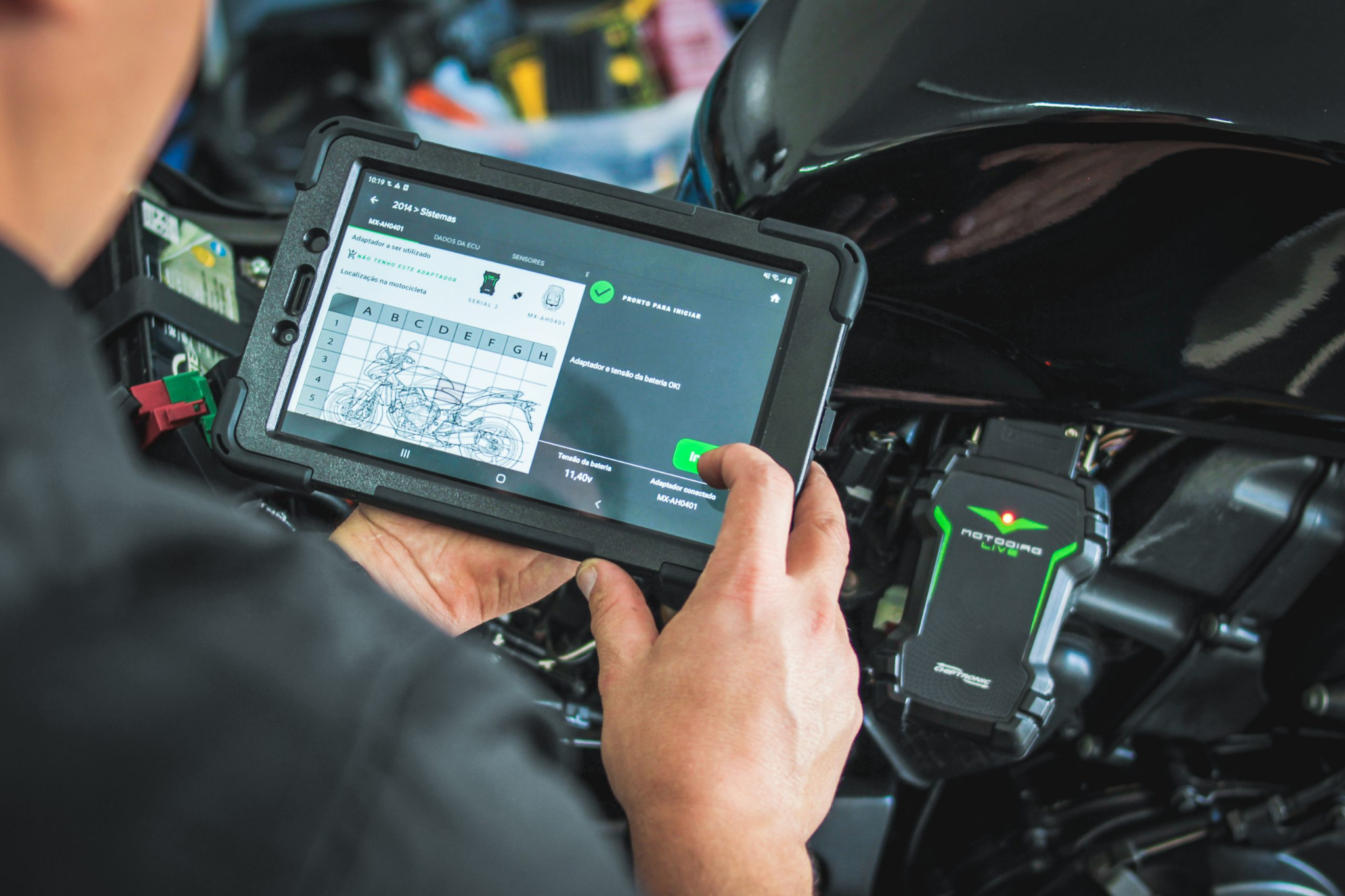 Diagnóstico eletrônico automotivo