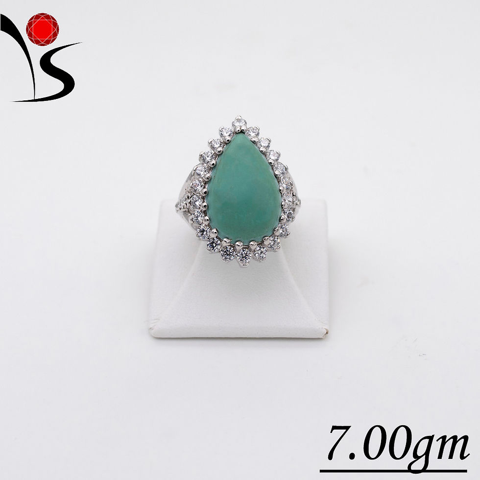 Thumbnail: Turquoise Zircon Ring