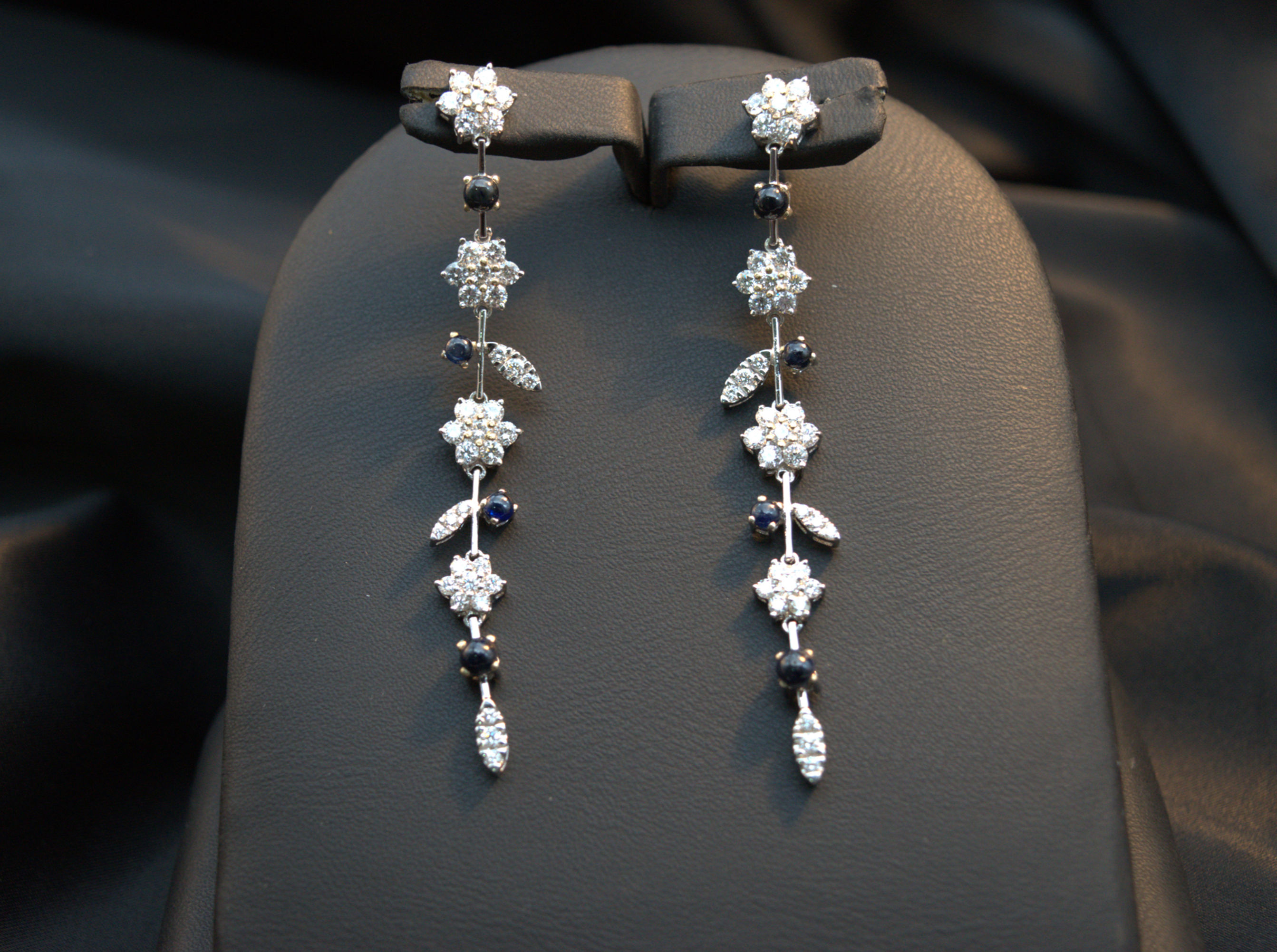 Diamond Long Earrings