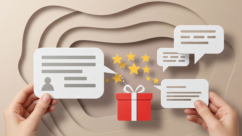 Share Your Feedback And Get A Special Gift From Us