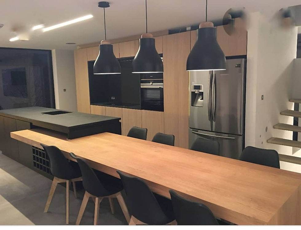 Cuisine Équipée | Salle à manger | 8 Chaises | Design 