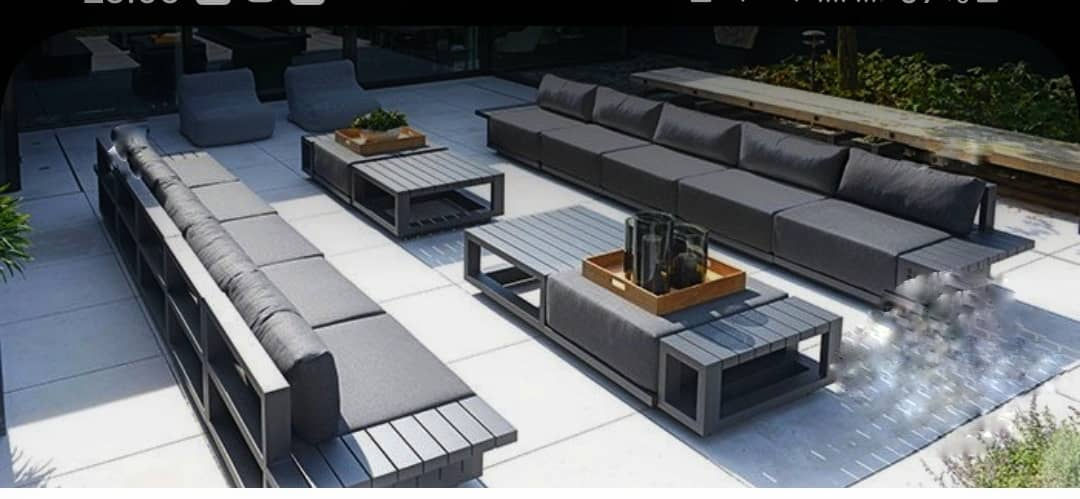 Ensemble Canapés 10 places & fauteuils | Tables basses