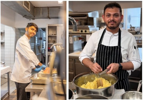 Internationale Küchenkompetenz für Sylt Hotel - Stadt Hamburg begrüßt zwei neue Chef de Partie aus Indien