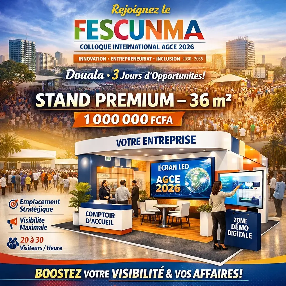 Stand Premium – 36 m² - 2027 | Entrepreneurs, Startups & PME