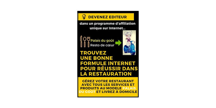 Service de personnalisation du projet Palais du gout