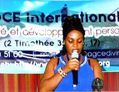 La jeunesse locale s'efforce d'effectuer les travaux d'innovation et présentent les efforts entrepris (Joséphine)