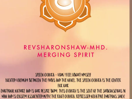 Spleen (Sacral) Chakra -How I Feel About Myself