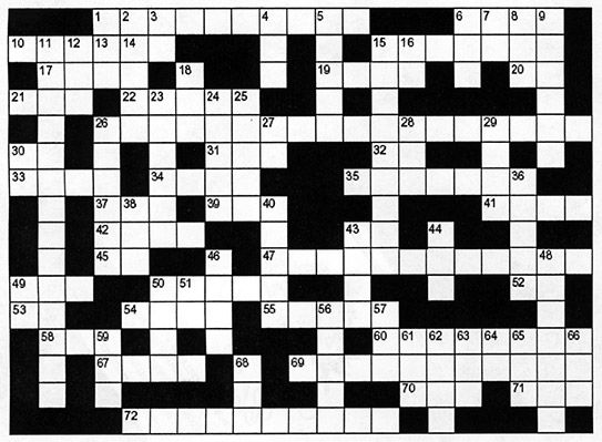 Crossword Puzzle