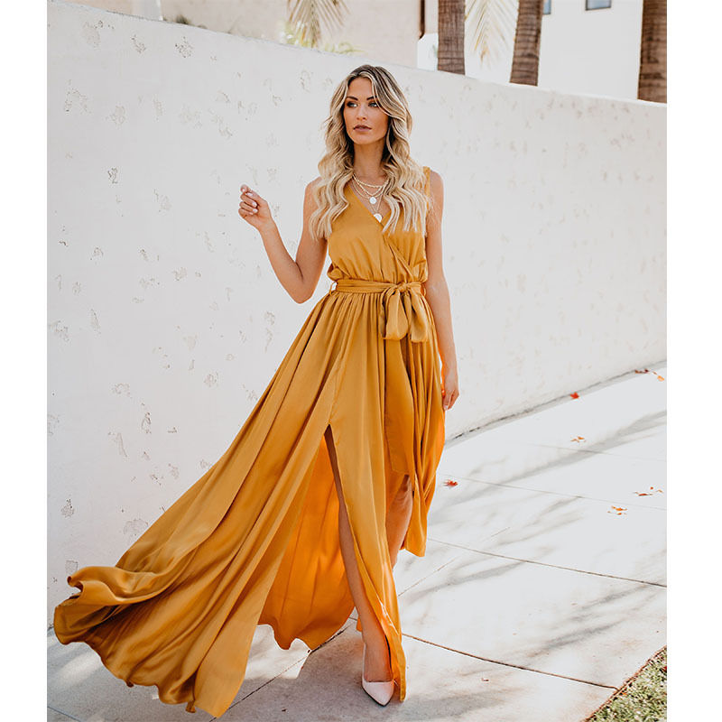 Thumbnail: Maxnegio Boho Dress Plus Size Women Dress Maxi Dress