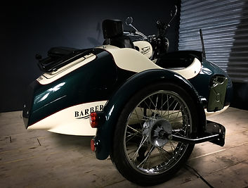 triumph bonneville side-car vintage 5