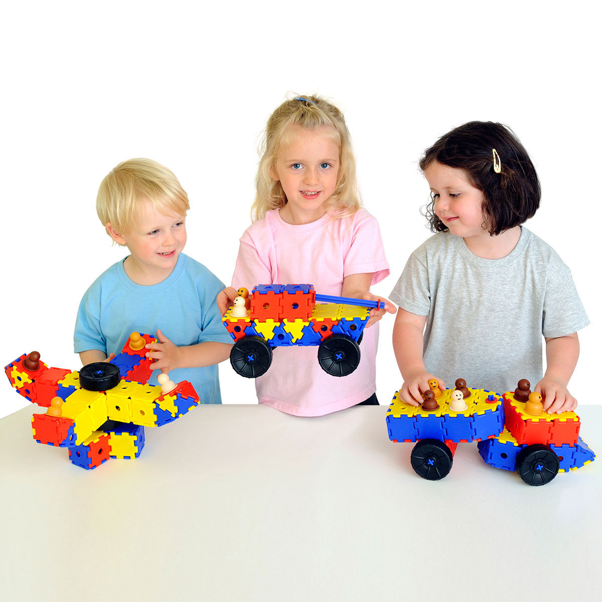 Junior Polydron Class Set - 372 pieces