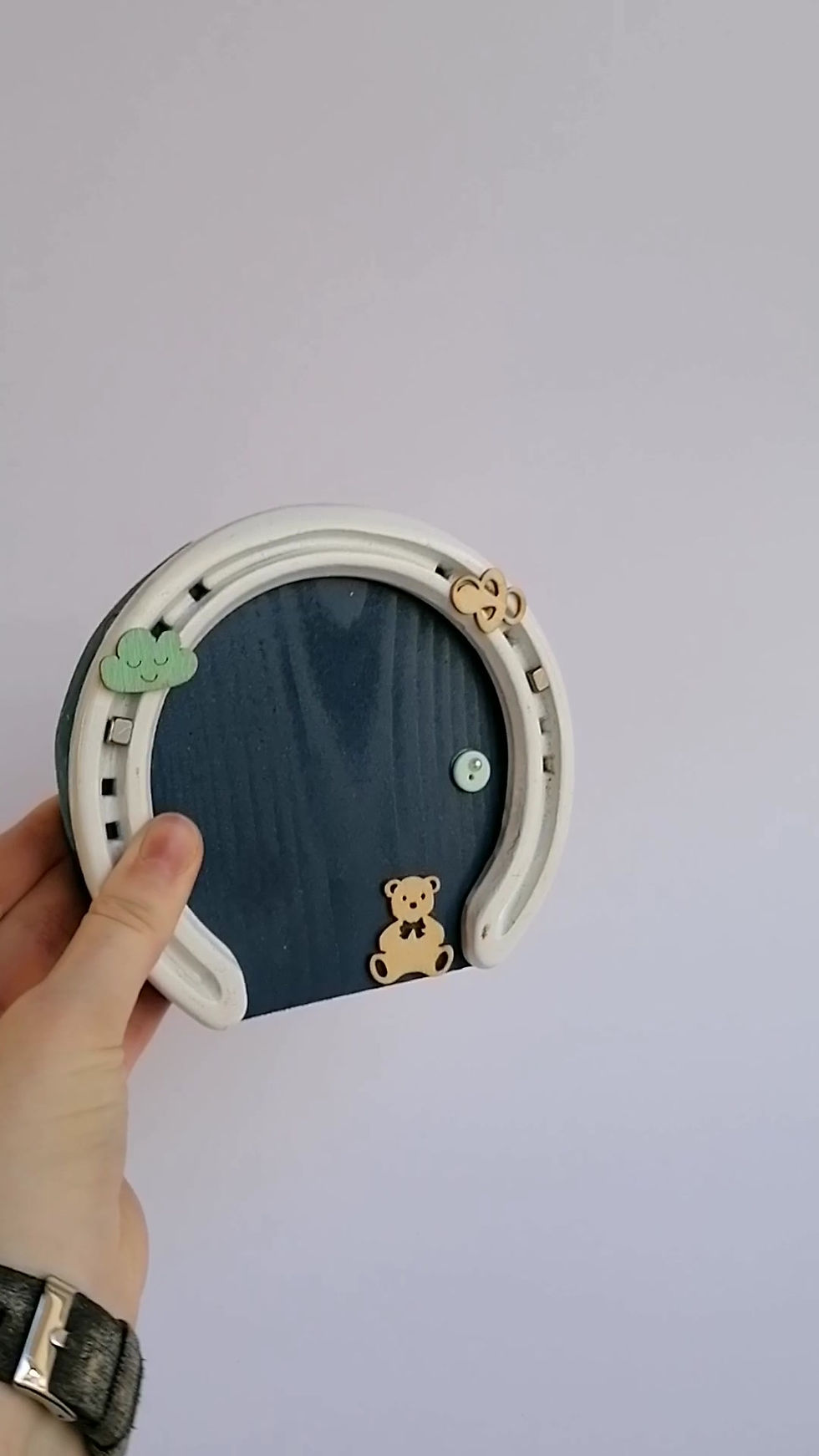 Thumbnail: Blue and Silver Fairy Door