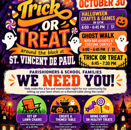 Trick or Treat Around the Block: October 30