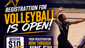 Volleyball Registration is OPEN!