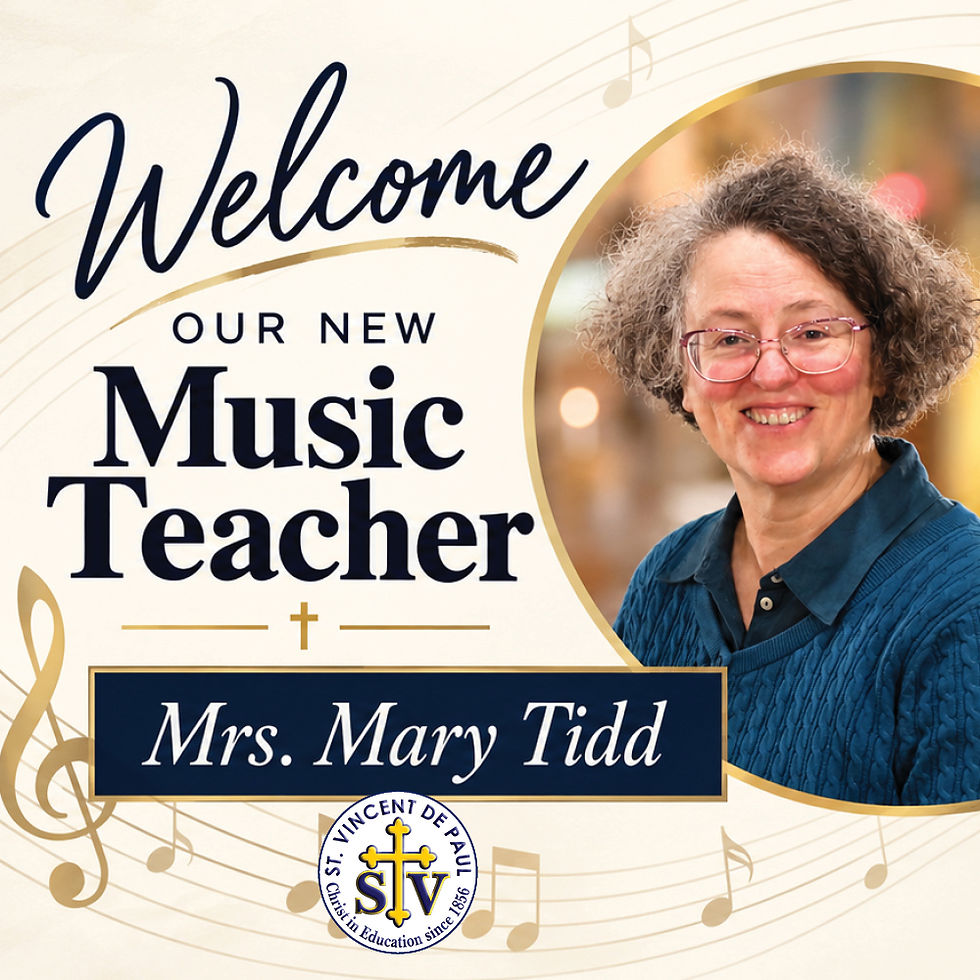 Welcome Mrs. Mary Tidd!