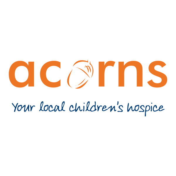 Logo for Acorns Children's Hospice, our chosen charity