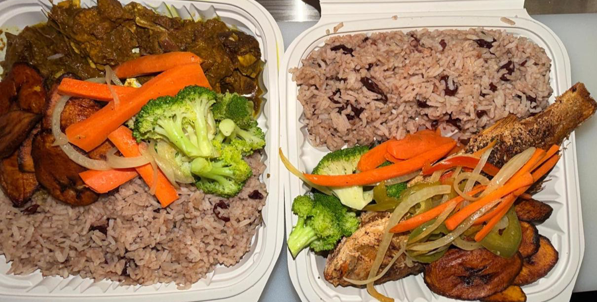 Arranged Food and Objects