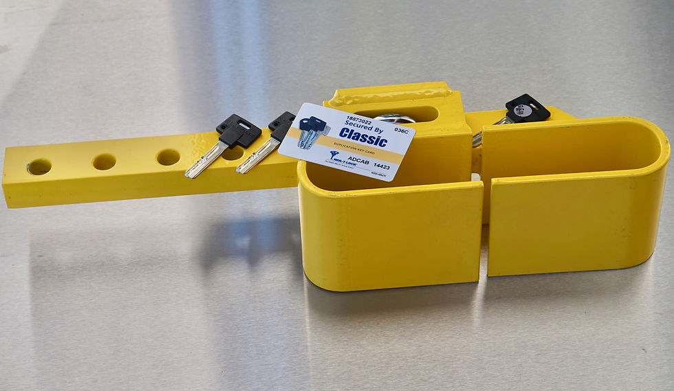 Miniaturbild: LKW-Stangen-Sicherung / Container-Sicherung