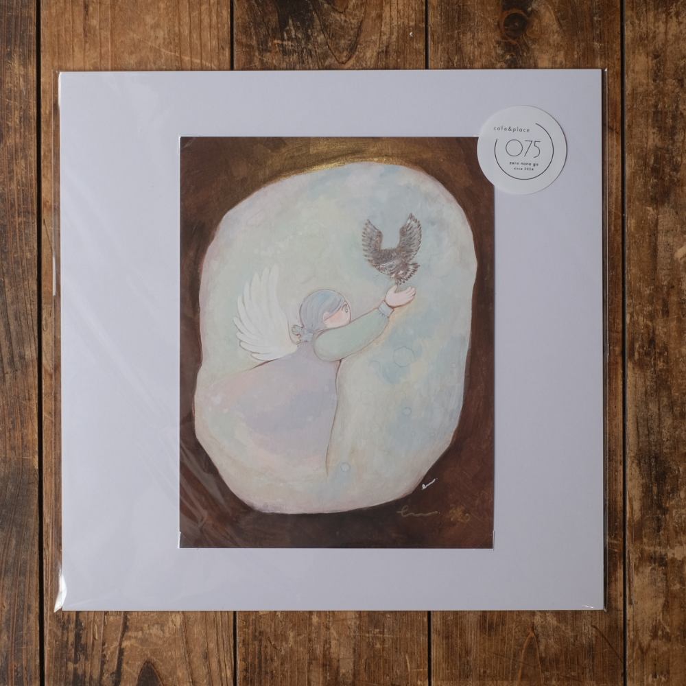 ふじいよしみ『She Saw Scene』イラスト 075エディションプリント