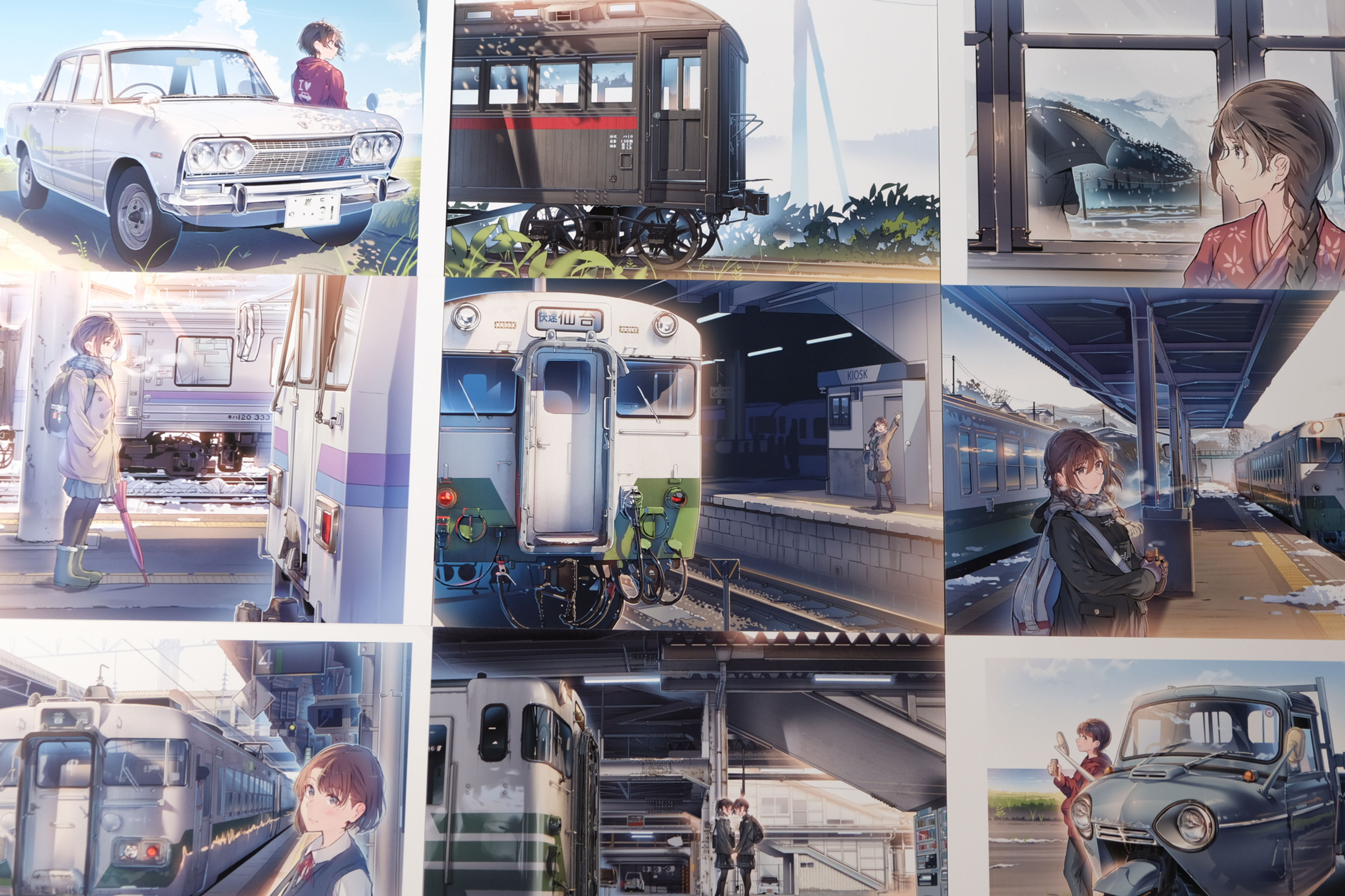 daito作品プリント A4（全19種/各5枚限定）1/2ページ