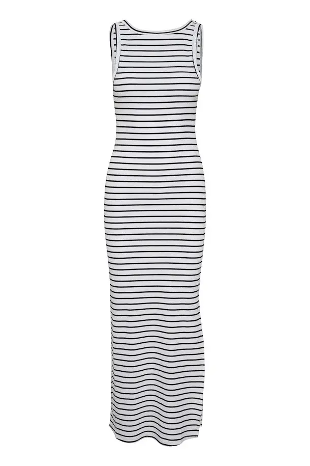 Miniature : Robe longue marinière