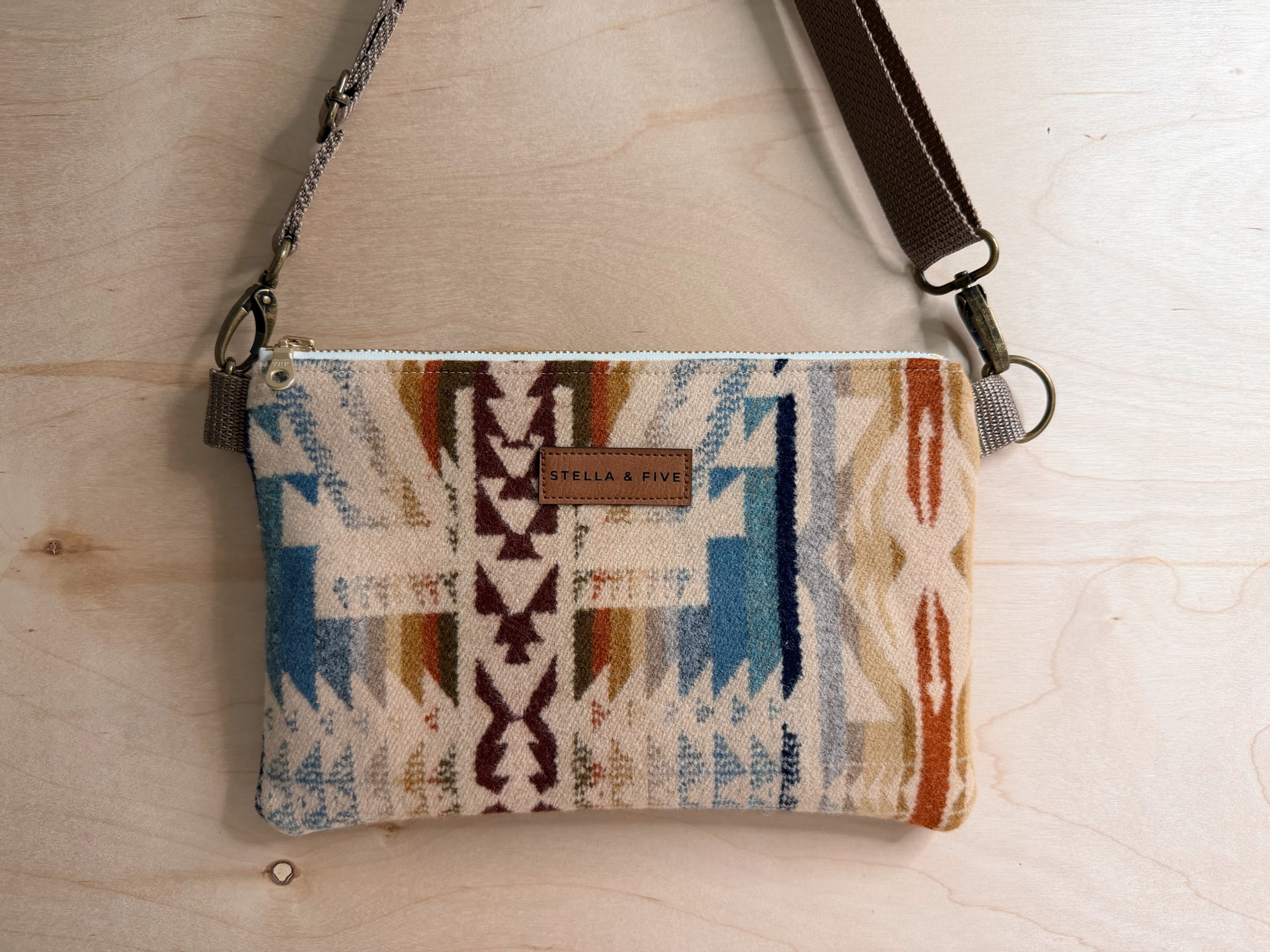 Shonto Wheatlands Wool Pocket Bag - Crossbody Bag Fanny Pack