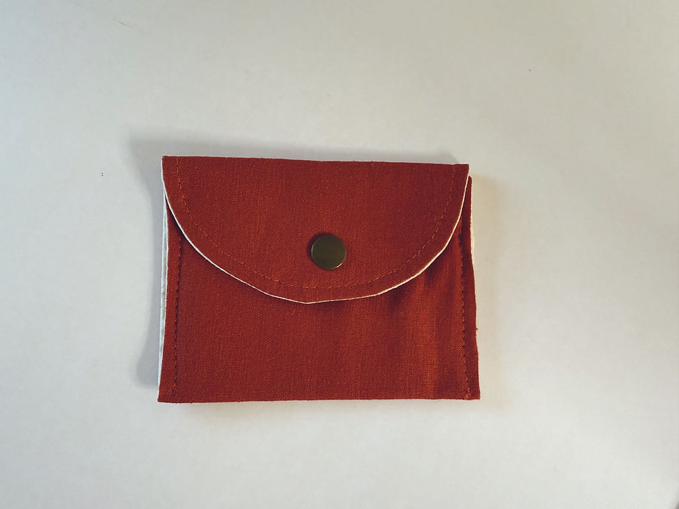 Thumbnail: Linen Wallet - Wild Bloom Collection