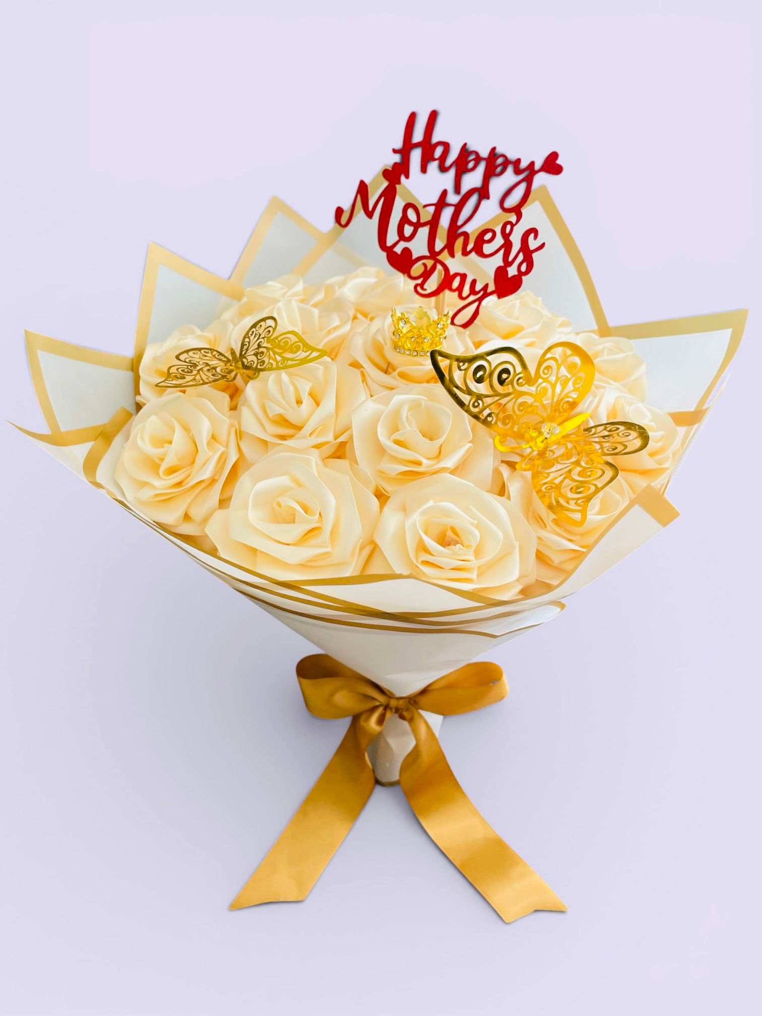 Soothing Light Rose Bouquet